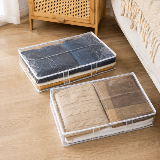 Clear Under Bed Storage Bags