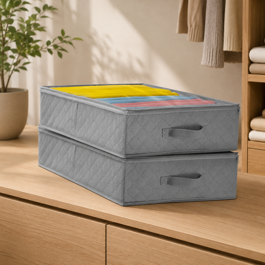 Foldable Underbed Storage Organizer Set