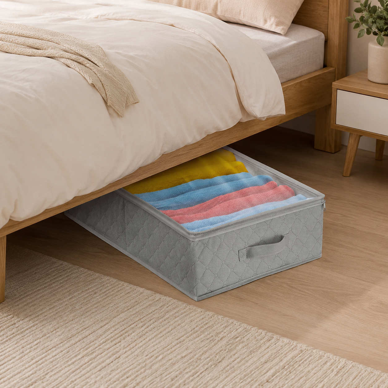 Foldable Underbed Storage Organizer Set