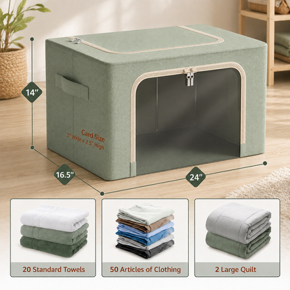 Jumbo Stackable Storage Bin