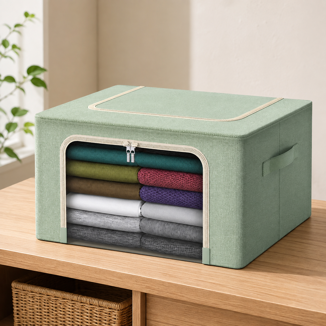 Jumbo Stackable Storage Bin