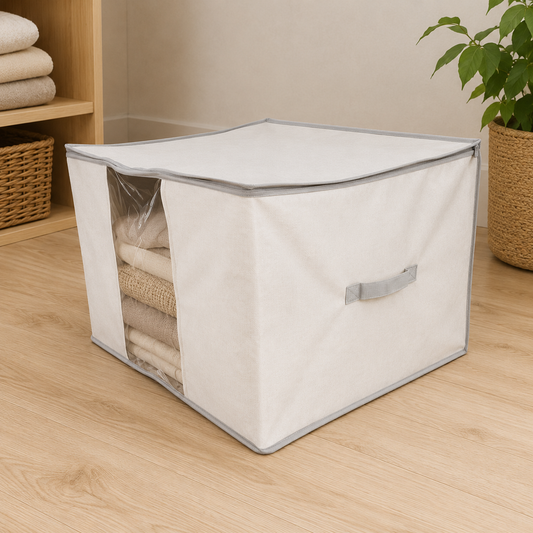 Canvas Closet Storage Organizer Bag